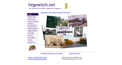 Desktop Screenshot of hegewisch.net